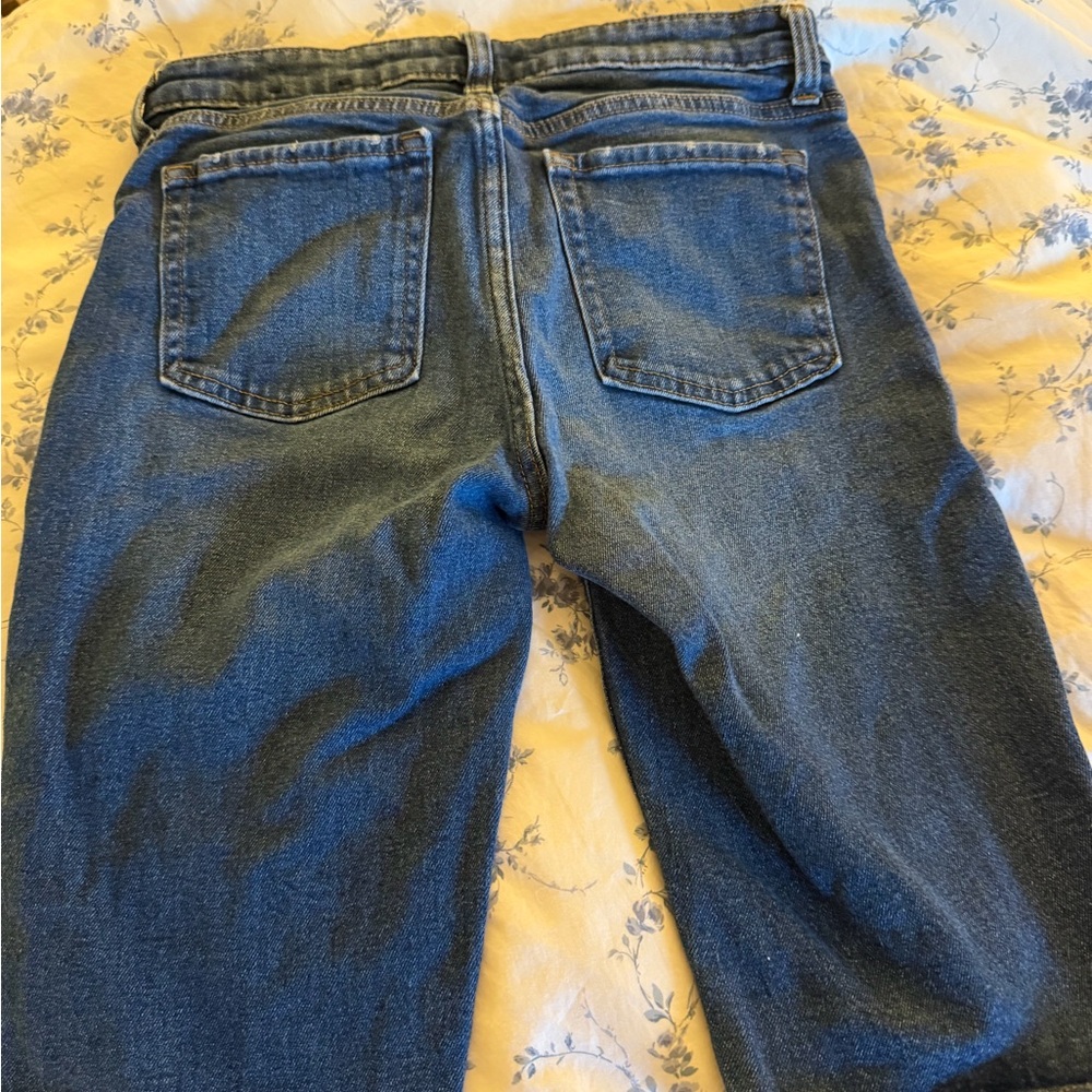 GAP ladies Dark Blue Denim Jean Shorts - Picture 2 of 5